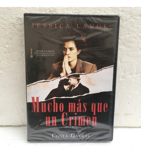 Mucho Más Que Un Crimen (music Box), Dvd Nuevo