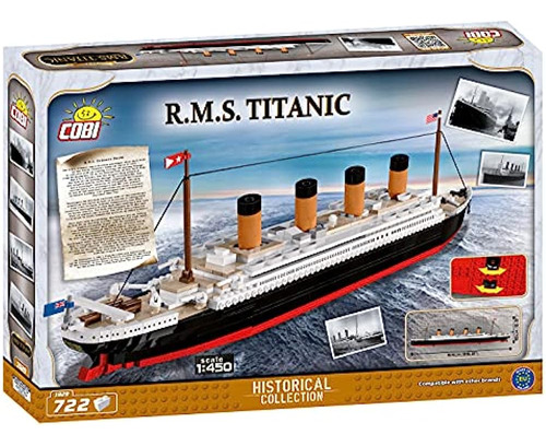 Colección Histórica Cobi R.m.s. Titanic Incluye 720 Ladrillo