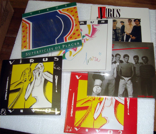 Virus X6 Cds Sellados Wadu Wadu Locura Superficies Kktus