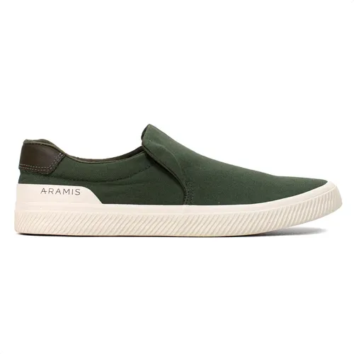 Tênis Masculino Casual Aramis Daily Slip Confortável Moderno Verde Militar 41 Br