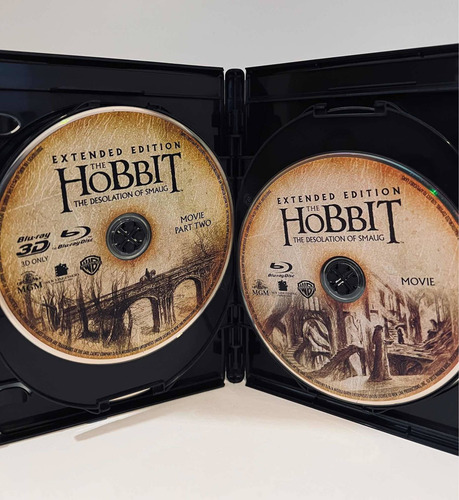 El Hobbit 2: La Desolación De Smaug Extendida Blu-ray 4k 3d (Usado)