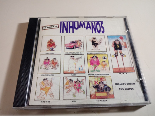 Los Inhumanos - Lo Mejor De Los Inhumanos - Ind. Argentina