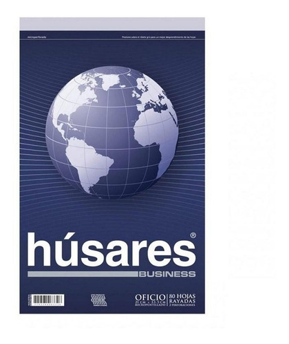 Block Húsares Oficio Business 80 Hojas Rayado (x2 Unidades)