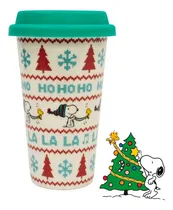 Comprar Taza Snoopy Peanuts Navideña Ceramica 400 Ml