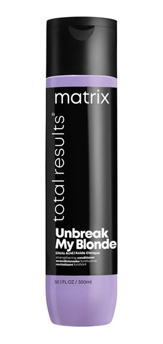 Imagen 3 de 7 de Kit Shampoo + Acondicionador Unbreak My Blonde Matrix
