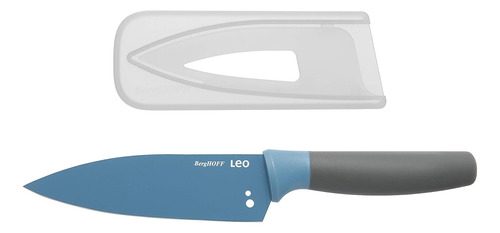 Cuchillo Cocina  Leo Berghoff 14cm Azul Con Protección