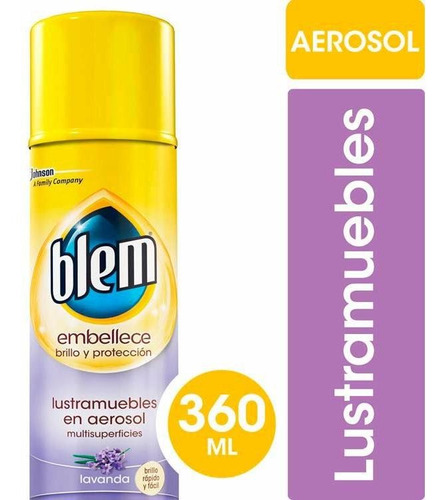 Pack X 12 Unid Lustramueble Lavanda 360 Cc Blem Lustramueb