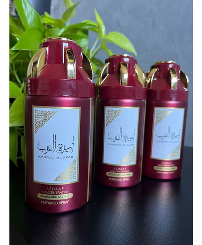 4 Perfumes Lattafa Asdaaf Concentrado Ameerat Al Arab 250ml
