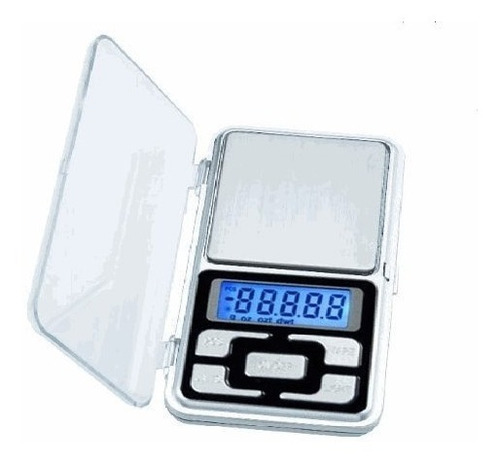 Mini Balança Digital De Bolso Alta Precisão 0.1g Até 500g