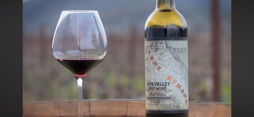 Vino Tinto Carne Humana Cabernet 750ml Napa Valley
