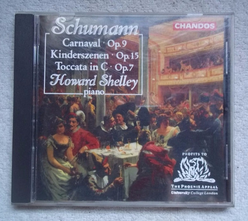 Cd Schumann Carnaval Op9 Kinderszenen Op15 Toccata In C Op7