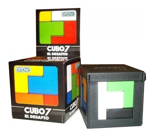 Cubo 7 El Desafio Arma El Cubo Lo Antes Posible Orig. Ditoys