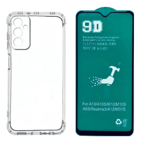 Funda protectora + película cerámica 9D para Samsung Galaxy M23
