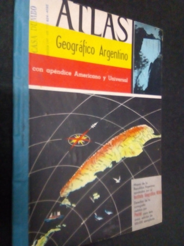 Atlas Geografico Argentino Peuser H Mauri