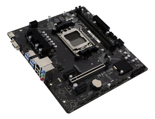 Placa-mãe Aurora Biostar M-atx Am5 Ddr5 A620mh Preta