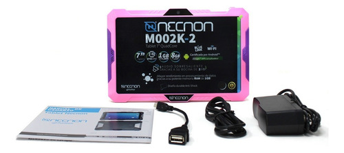 Tablet Android 8.1 7" 8GB color rosa 1GB de memoria RAM - Excelente (Reacondicionado)