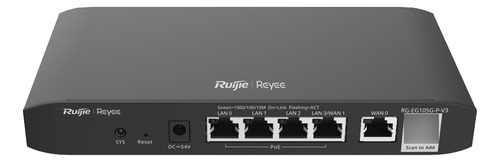 Router Admin Nube Rujie 3 Ptos Gigabit Rg-eg105g-v3 Cloud