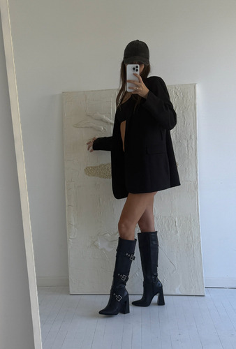 Bota Vértigo | De Cuero | Mujer | By Lara Casa
