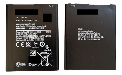 Batería Compatible Con Samsung A03 Core Eb-ba013aby