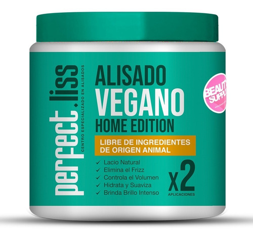 Alisado Vegano Perfect.liss, Rápida Y Fácil Aplicación