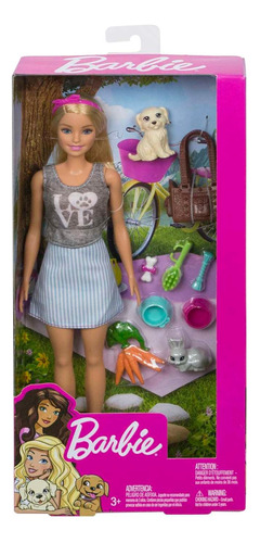 Barbie Con Perrito - Original Importada