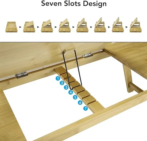 Mesa De Computadora Para Caminadora, Madera, Bandeja Ajustab