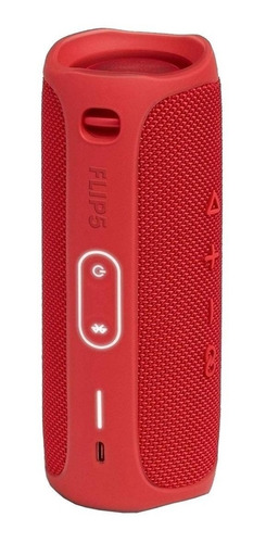 Parlante Jbl Flip 5 Portátil Con Bluetooth Red 110v/220v