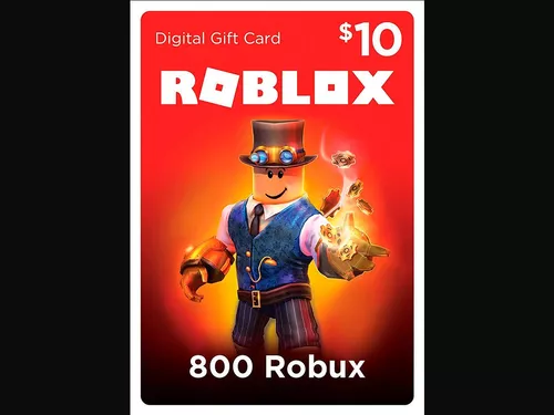 Código de presente digital Roblox para 800 Robux [ Macao