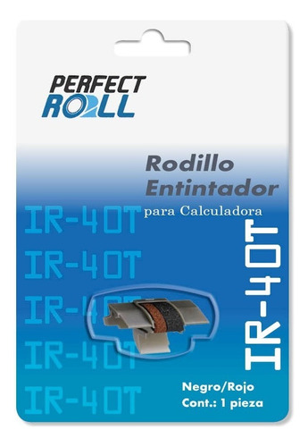 Rodillo Entintador Perfect Roll, Ir40t, Bicolor, Para Sumado