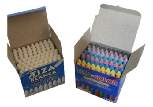 Tiza La Nieve Caja De 72 Unidades.pack De 2 Cajas