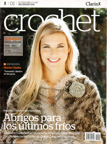 Libro Del Tejido Crochet Clarin 2010/11 3 Fasciculos (Usado)