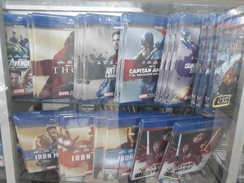 Bluray Marvel Nuevos Originales Latinoamericanas