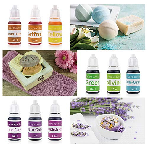 Kit De Tinte Para Jabon. 16 Colores, Seguro Para La Piel
