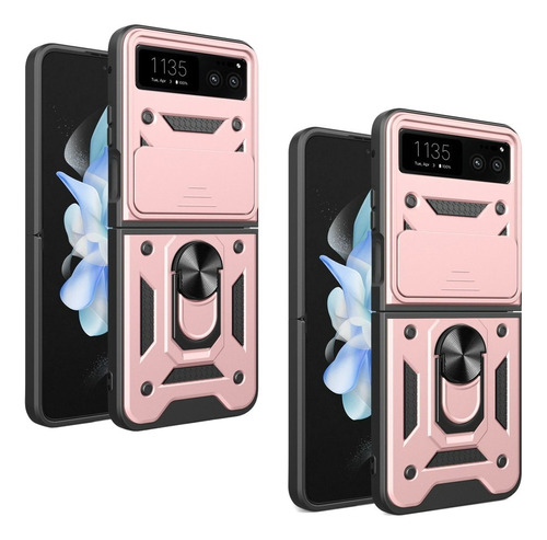 2×funda Teléfono Con Protector Lente For Moto Razr 40