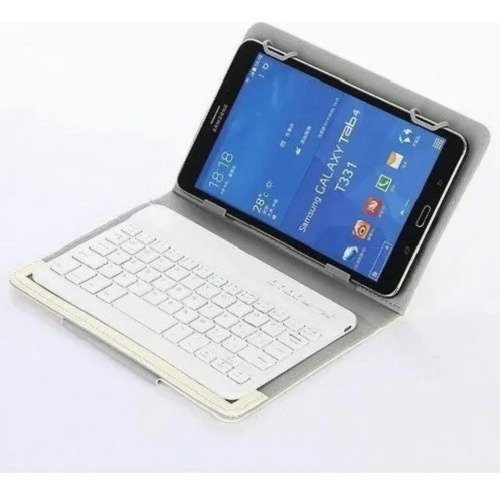 Funda Funda Con Teclado Bluetooth For Tablet 7-8 Pulgadas