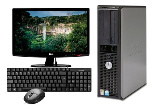 Kit Cpu Dell Optiplex Pentium Gx620 4gb Hd250 Monitor 16 (Recondicionado)