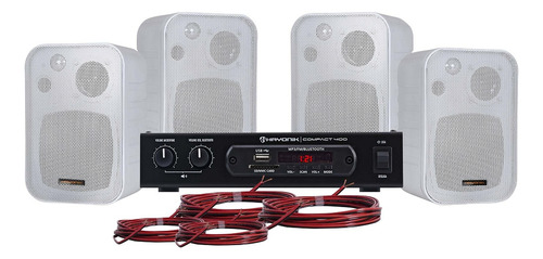Amplificador Hayonik Ambience 4000 40w Rms Usb Bluetooth