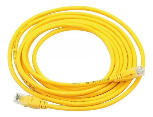 Cable De Red Rj45 Cat 6e 2 Metros Internet Ethernet Armado