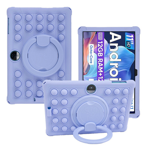 Funda Con Soporte De Silicona Suave Para Tableta Para Ni?os
