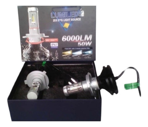 Bombillos Luces Led X3 Alta Y Baja H4