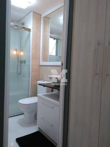 Studio Com 1 Dormitório À Venda, 37 M² Por R$ 335.000,02 - Vila Augusta - Guarulhos/sp - St0017