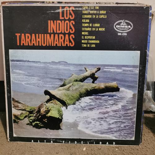 Disco Lp Los Indios Tarahumaras-capri Cest Fini