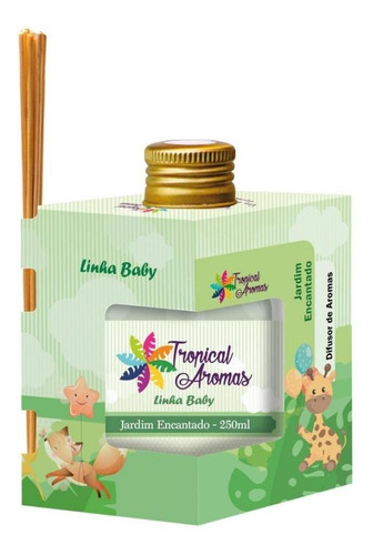 Difusor De Ambiente 250ml Baby - Encantado - Tropical Aromas