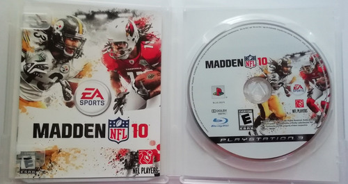 Ps3 Nfl Madden 10 Ea Sports $305 Pesos Usado Mikegamesmx (Usado)