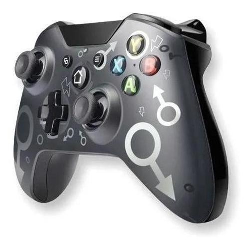 Controle Xbox One E Pc Com Fio Gamepad Manete Joystick Top