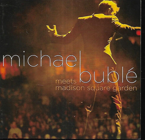 Michael Bublé Album Meets Madison Square Garden Cd+dvd Nuevo