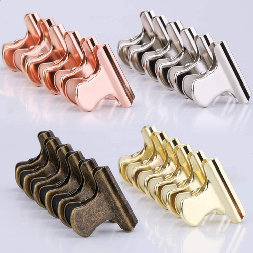 Set Clip De Chip  Bisagra Resistente  Metal (24 Unidades)  