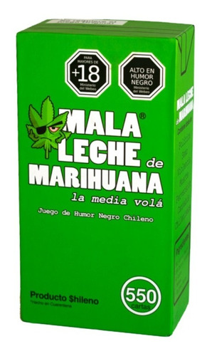 Mala Leche De Marihuana Juego De Cartas Pásalo Chancho