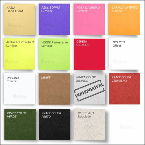 Imagem 7 de 10 de Papel Color Plus A3 - 180g/m2 Com 50 Folhas