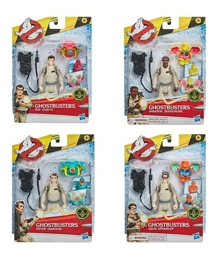  Ghostbusters Pack 4 Figuras Cazafantasmas 1984 Hasbro 